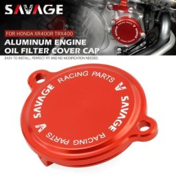 Couvercle de filtre à huile moteur CNC accessoires de moto capuchon décoratif HONDA XR400R