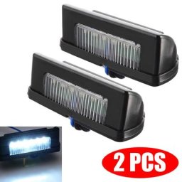 Éclairage LED étanche pour plaque d'immatriculation lampe pour camion remorque Ute bateau