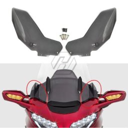 Boîtier de Déflecteur de Vent Latéral de Pare-Brise de Moto Accessoires pour Honda GoldOOGL1800
