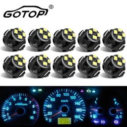 Indicateur d'éclairage intérieur de voiture ampoule LED Canbus T3 Téclairé T4.7 Wedge Prada Board