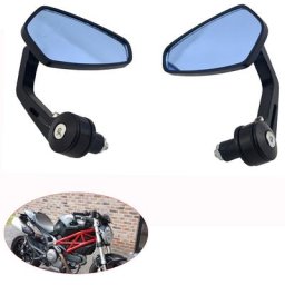Rétroviseur latéral de moto 7/8 ''22mm pour bmw benelli honda yamaha Cruiser Chopper ATV