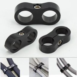 Séparateur de tuyau d'huile et de carburant en aluminium connecteur de raccord séparateur de
