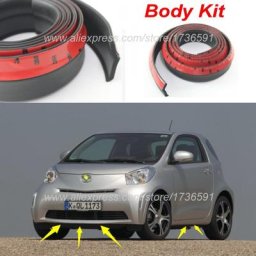 Déflecteur avant de voiture pour Toyota iQ EZ Scion iQ Aston Martin Cygnet lèvre de carrosserie