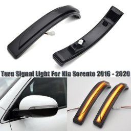 Clignotant ociamique LED pour Voiture Feux de Position Latéraux pour Kia Sorento 2016 2017 2018