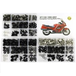 Boulons de carénage complets adaptés à la moto HONDA ST1100 1990 – 2002 Kit de vis de recouvrement