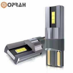 Oprah-Ampoules LED Canbus No Brave 194 168 Auto Wedge Turn Side Lampe de lecture intérieure de