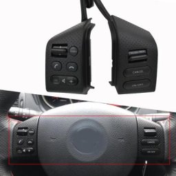 BINGWFPT – boutons de commande pour volant de voiture accessoires pour Nissan LIVINA TIIDA et