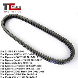Courroie d'entraînement de moto pour Kymco Downtown 300 350 Shadow K-XCT DINK Street 300G-Dink 300i