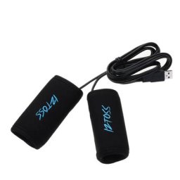 Manchettes chauffantes pour moto poignées chauffantes électriques coussin de guidon universel