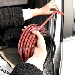 Bandes d'étanchéité en caoutchouc pour porte de voiture autocollant en forme de B coupe-froid