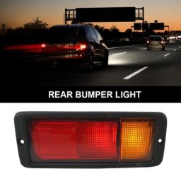 Lampe de pare-chocs arrière pour Mitsubishi Pajero Montero réflecteur d'arrêt de voiture signal