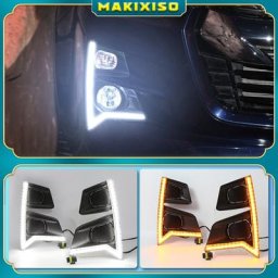Clignotant ociamique Jaune 12V pour Voiture Lampe DRL Feux de Jour pour ISMERCEDES U D-max Dmax