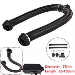 Tuyau de Sortie d'Air Chaud pour Voiture Clips Eberspacher pour Chauffage Autonome 75mm