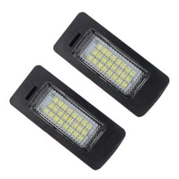 Lampe de signalisation de plaque d'immatriculation CanBus Free Car planner LED paire Audi A4 B8