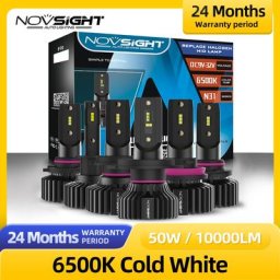 1 paire de phares H7 LED pour voiture H4 LED H11 H1 9005 9006 HB3 HB4 10000LM 6500K 50W Auto 12V LED