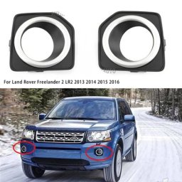 Couvercles de phares antibrouillard pour Land Rover Freelander 2 LInter pare-chocs avant coque de