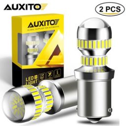 AUXITO-Ampoule LED 1156 Canbus BA15S P21W pour voiture feu de position latéral DRL pour BMW E46