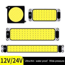 Lampe de lecture intérieure de voiture universelle panneau LED COB 108SMD lumière breton ampoule