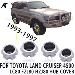 Capuchons centraux de roue pour TOYOTA Land Cruiser 4500 LC80 FZJ80 HZJ80 moyeu cover1993-1997