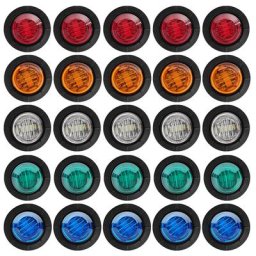 Feux de gabarit latéral LED pour voiture caravane remorque Bus lumière de liquidation DRL pour