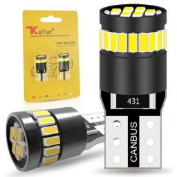 Ampoules Canbus pour VW Polo Passat b5 b6 CC Golf 4 5 6 7 Jetta 2 pièces T10 W5W 194 168