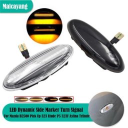 Lampe Led pour Mazda 323 B2500 MX-6 feu de position latéral dynamique clignotant B01W-51-120 2