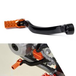 NiceCNC-Levier de changement de vitesse forgé avec pointe pliante KTM 125 150 200 250 300 350