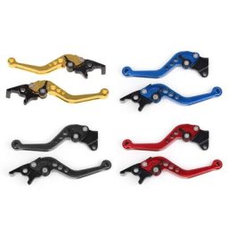 Leviers de frein et d'embrayage CNC longs pour moto pour Honda Grom MSX125 VTX1300 NC700 S/X E7CA