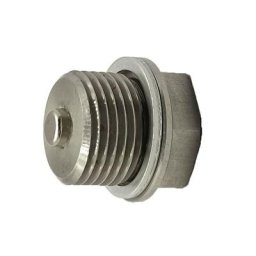 Bouchon de vidange magnétique m18x1 5 en acier inoxydable et néodyme vis de vidange d'huile