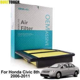 Filtre À Air Pour Honda Civic 8Th Huit Génération 2006 2007 2008 2009 2010 2011 1.6L 1.8L