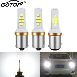 Ampoule LED en céramique pour clignotant de voiture haute puissance blanc 1156 BA15S P21W