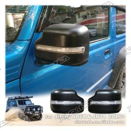 Couvercle de rétroviseur de voiture avec clignotants LED capuchons de rétroviseur latéral