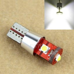 Ampoule LED blanche pour intérieur de voiture lampe Canbus OBC pas courageux T10 W5W 15W