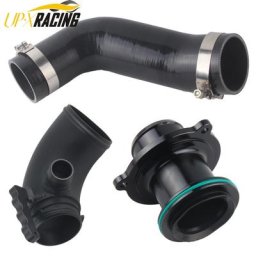 Coude de silencieux d'admission turbo avec tuyau d'admission en silicone VW Golf MK7 R Audi 2015 +
