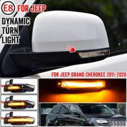 Jeep Grand Cherokee WK2 2011 – 2020 2 pièces indicateur de rétroviseur latéral LED clignotant