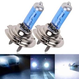 Ampoule halogène super lumineuse pour voiture lampe blanche pour sauna 55W 12V H7 6000K SG 2