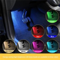 Kit d'ampoules d'éclairage LED pour intérieur de voiture prise facile ultra lumineuse avec outil de