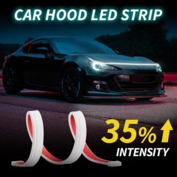 XINFOK – bande lumineuse décorative pour voiture éclairage d'ambiance pour voiture feux de jour