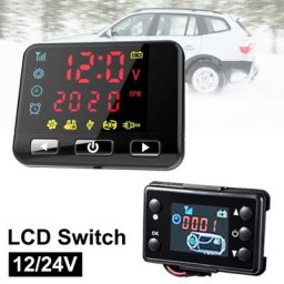 Contrôleur de commutateur LCD pour chauffage de voiture assemblage automatique Eberspacher 12 V