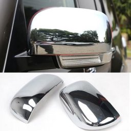 Garnitures décoratives de miroir latéral de chrome de NEW-ABS pour Mitsubishi Pajero 2007-2019