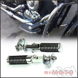 Repose pied de protection de moteur de moto avec Tube de fixation support de repose-pieds pour