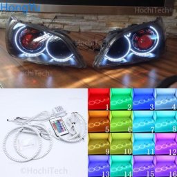 Anneau Halo LED RVB Multi-Documents pour LEXUS IS200 IS300 1998-2005 Kit d'Éclairage de Sauna de