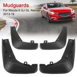 Garde-boue ABS pour Mazda 6 GJ GL Atenza 2013 – 2019 4 pièces/ensemble garde-boue avant et