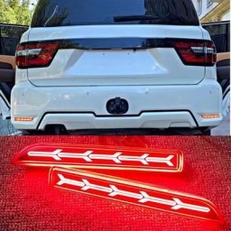 Dynamique Clignotant LED Lumière de Réflecteur de Pare-chocs Arrière Pour Nissan Patrol Y62 2020