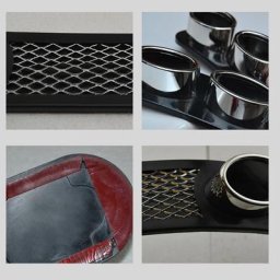 Grille d'aération décorative universelle pour voiture style automatique faux tuyau de silencieux
