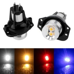 Phares décoratifs DC 12V pour BMW E90 E91 2 pièces marqueur yeux d'ange ampoules sans erreur