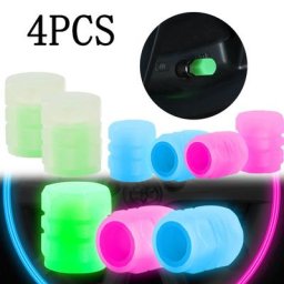 Voiture moto Mini bouchons de Valve de pneu lumineux colorés couvercle de Valve lumineux pneu de
