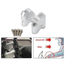 Support de barre de montage de guidon de moto pince de poignée universelle 22mm 7/8 "" Honda