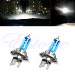 Ampoules halogènes lampe pour phare de voiture H4 100W lumière blanche claire ampoule 12V 5000K