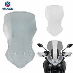 Waase Pour Yamaha MT-07 MT07 ugger 700/ight2020 2021 2022 Pare-Brise Déflecteur De Vent Bouclier